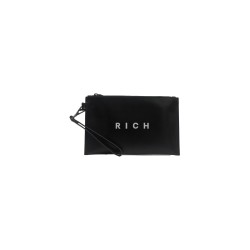 pochette john richmond UOMO BLACK - JR-B183 vista frontale