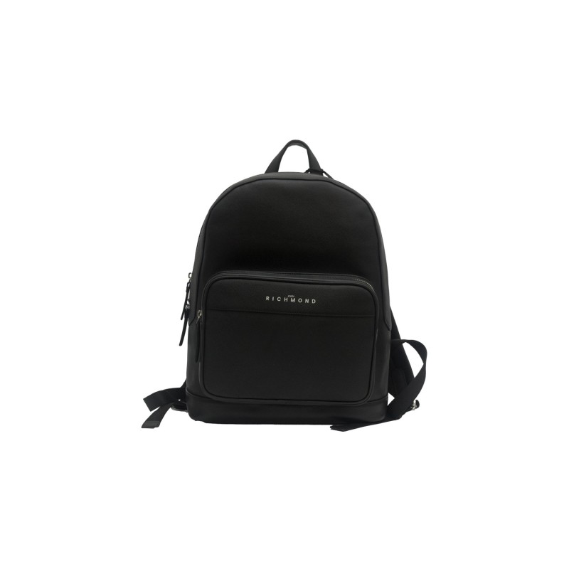 zaino john richmond UOMO BLACK - JR-B123 vista frontale