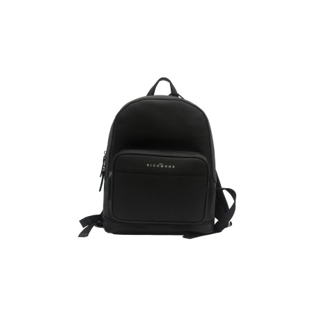 zaino john richmond UOMO BLACK - JR-B123 vista frontale