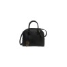 borsa sécret pon pon DONNA BLACK - ALIDA BAG vista frontale