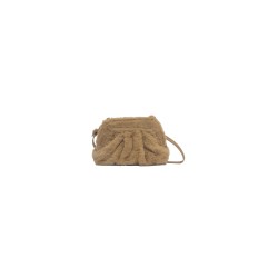 pochette secret pon pon DONNA CAMEL - MARGARET FUR CLUTCH S vista posteriore