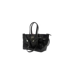 borsa secret pon pon DONNA BLACK - MARLENE TOTE MEDIUM vista laterale