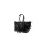 borsa secret pon pon DONNA BLACK - MARLENE TOTE MEDIUM vista laterale