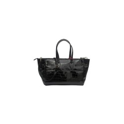 borsa secret pon pon DONNA BLACK - MARLENE TOTE MEDIUM vista posteriore