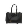 borsa secret pon pon DONNA BLACK - ALIDA TOTE  vista frontale