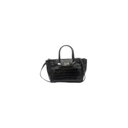 borsa secret pon pon DONNA BLACK - MARLENE TOTE MINI  vista frontale