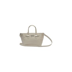 borsa secret pon pon DONNA AVORIO BUTTER - MARLENE TOTE MINI vista frontale
