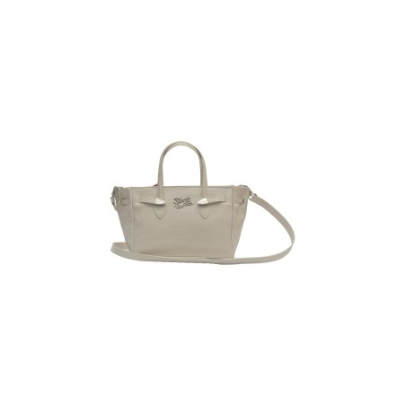 borsa secret pon pon DONNA AVORIO BUTTER - MARLENE TOTE MINI vista frontale