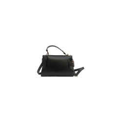 borsa secret pon pon DONNA BLACK/LEO - INES SATCHEL SMALL vista posteriore