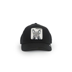 cappello goorin bros UNISEX NERO VOID - FRENCHIE TRUCKER - 101-2536-VOI01-O/S vista frontale