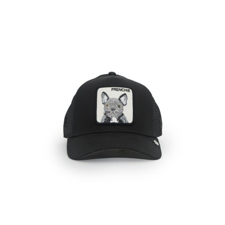 cappello goorin bros UNISEX NERO VOID - FRENCHIE TRUCKER - 101-2536-VOI01-O/S vista frontale