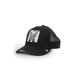 cappello goorin bros UNISEX NERO VOID - FRENCHIE TRUCKER - 101-2536-VOI01-O/S vista laterale