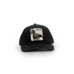 cappello goorin bros UNISEX NERO VOID - FREEDOM HORSE - 101-2594-VOI01-O/S vista frontale