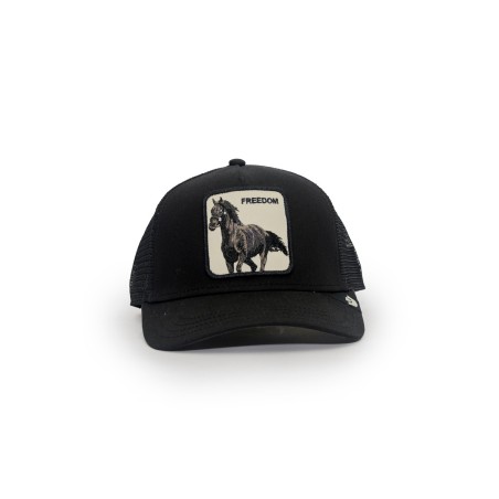 cappello goorin bros UNISEX NERO VOID - FREEDOM HORSE - 101-2594-VOI01-O/S vista frontale