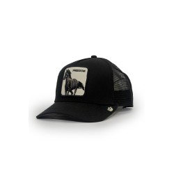 cappello goorin bros UNISEX NERO VOID - FREEDOM HORSE - 101-2594-VOI01-O/S vista laterale