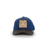 cappello goorin bros UNISEX BLU E MARRONE GALACTIC/COLA  - TWO-TONE SKULL - 101-2418-GALA02-O/S  vista frontale