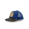 cappello goorin bros UNISEX BLU E MARRONE GALACTIC/COLA  - TWO-TONE SKULL - 101-2418-GALA02-O/S  vista laterale