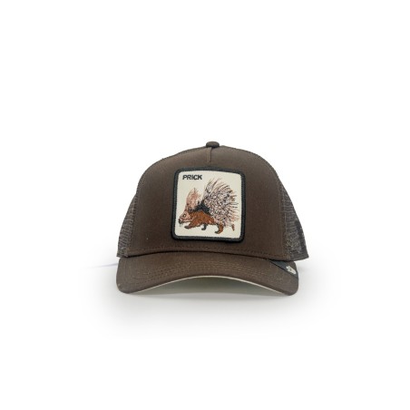 cappello goorin bros UNISEX MARRONE GROUND - PRICK TRUCKER - 101-2542 vista frontale