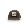 cappello goorin bros UNISEX MARRONE GROUND - PRICK TRUCKER - 101-2542 vista frontale