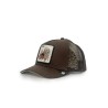 cappello goorin bros UNISEX MARRONE GROUND - PRICK TRUCKER - 101-2542 vista laterale