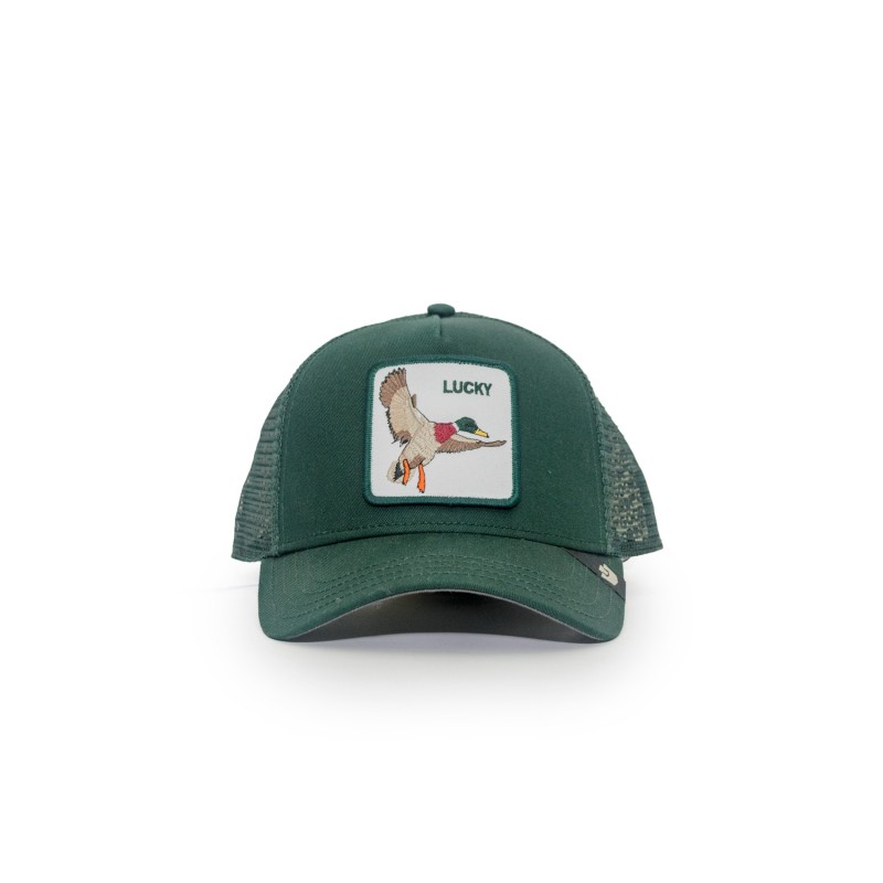 cappello goorin bros UNISEX VERDE GUARD - THE LUCKY DUCK - 101-2362 vista frontale