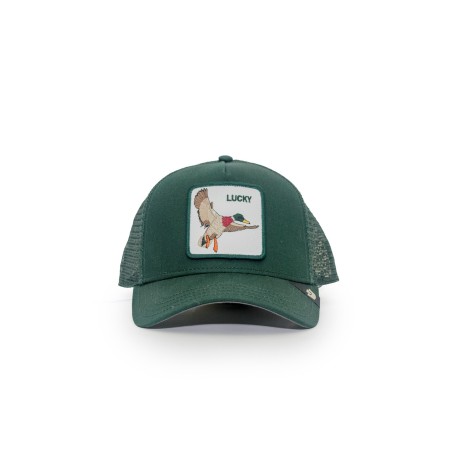 cappello goorin bros UNISEX VERDE GUARD - THE LUCKY DUCK - 101-2362 vista frontale