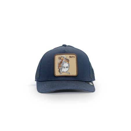 cappello goorin bros UNISEX BLU EDGE - NUTS TRUCKER - 101-2546-EDG01-O/S vista frontale