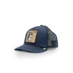 cappello goorin bros UNISEX BLU EDGE - NUTS TRUCKER - 101-2546-EDG01-O/S vista laterale
