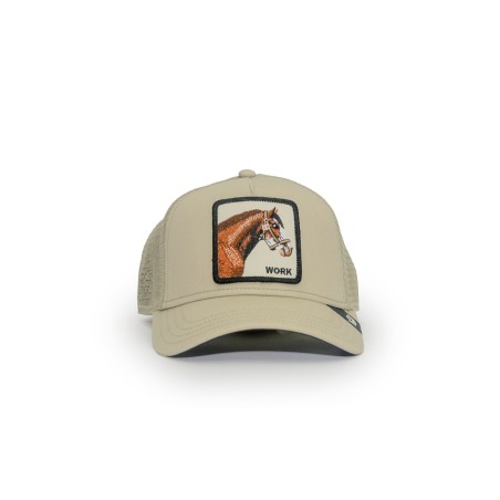 cappello goorin bros UNISEX BEIGE CHIARO SCOUT - WORK HORSE - 101-2595-SCO01-O/S vista frontale