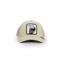 cappello goorin bros UNISEX PANNA CHALK - VULTURE TRUCKER - 101-2547-CHA01-O/S vista frontale