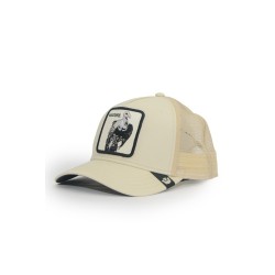 cappello goorin bros UNISEX PANNA CHALK - VULTURE TRUCKER - 101-2547-CHA01-O/S vista laterale