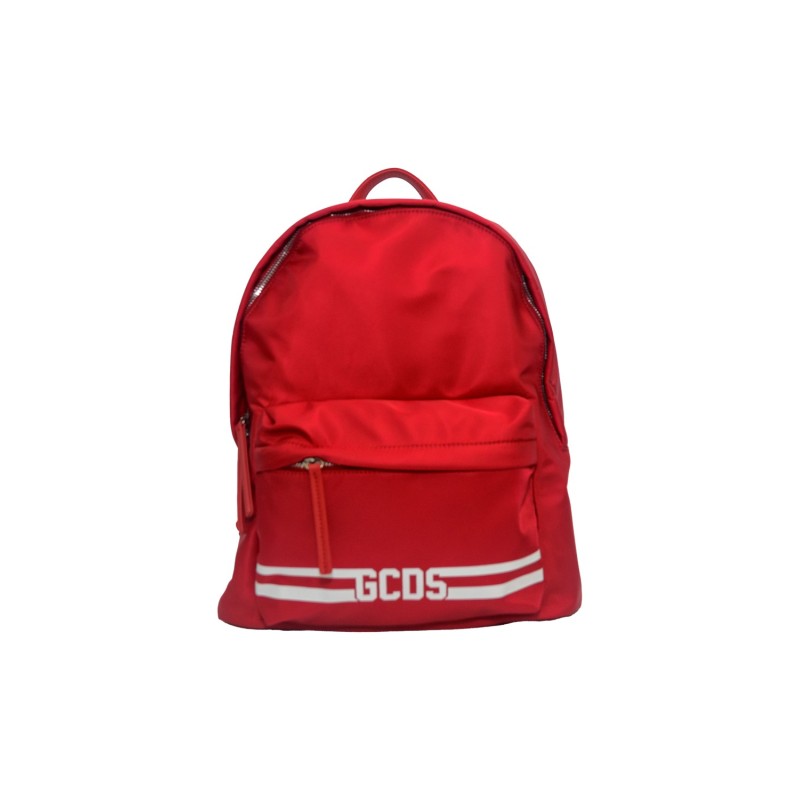 zaino gcds UNISEX RED - GCDSEB001_45 vista frontale