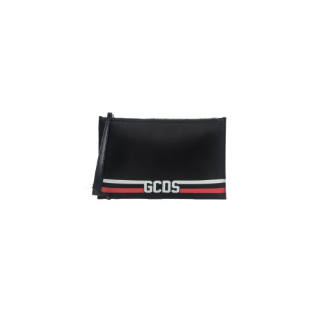 pochette gcds UNISEX BLACK - GCDSEP002_99 vista frontale