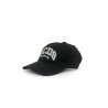 cappello gcds UNISEX 99 BLACK - B2EU5800AK6 vista laterale