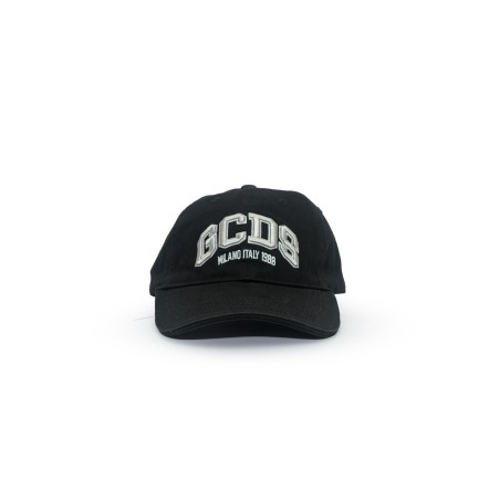 cappello gcds UNISEX 99 BLACK - B2EU5800AK6 vista frontale