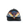 cappello marcelo burlon county of milan UNISEX 110/93 NERO E YELLOW WINGS - COMAF250185 vista frontale