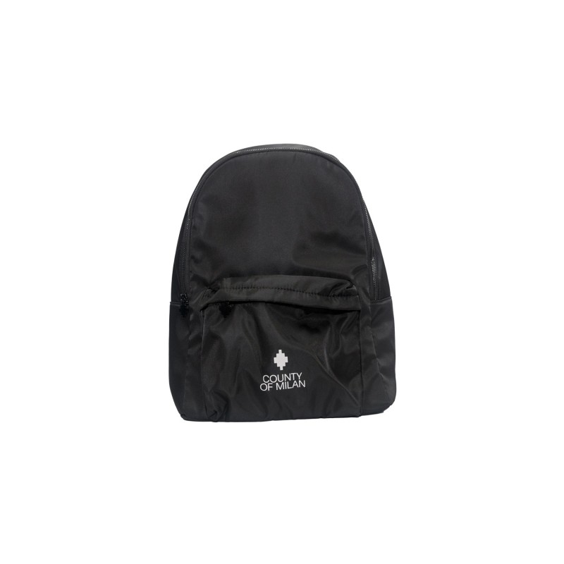 zaino marcelo burlon county of milan UNISEX NERO E BIANCO - COMAF250101 vista frontale