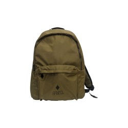 zaino marcelo burlon county of milan UNISEX VERDE MILITARE E NERO - COMAF250105 vista frontale