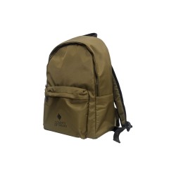 zaino marcelo burlon county of milan UNISEX VERDE MILITARE E NERO - COMAF250105 vista laterale