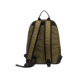 zaino marcelo burlon county of milan UNISEX VERDE MILITARE E NERO - COMAF250105 vista posteriore