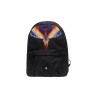 zaino marcelo burlon county of milan UNISEX NERO E YELLOW WINGS - COMAF250107 vista frontale