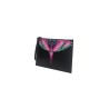 pochette marcelo burlon county of milan UOMO NERA E PINK WINGS - COMAF250134 vista laterale