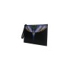 pochette marcelo burlon county of milan UOMO NERA E BLUE WINGS - COMAF250135 vista laterale