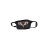marsupio marcelo burlon county of milan UOMO NERO E YELLOW WINGS - COMAF250154 vista frontale