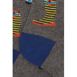 calze lunghe gallo UOMO GRIGIE 12154 PIRITE - AP516204 vista dettaglio