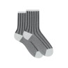 calze corte gallo DONNA 11837 ARGENTO E NERE - AP508294 vista frontale