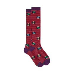 calze lunghe gallo UOMO MULTICOLORE 15626 STRELIZIA - AP516325 vista frontale