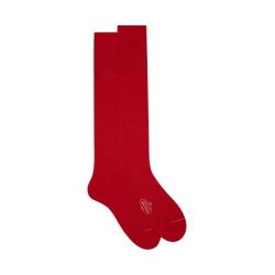 calze lunghe gallo UOMO 13580 ROSSE - AP113888 vista frontale
