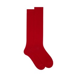 calze lunghe gallo UOMO 13580 ROSSE - AP113554 vista frontale