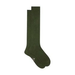 calze lunghe gallo UOMO VERDI 14566 MILITARE - AP113554 vista frontale